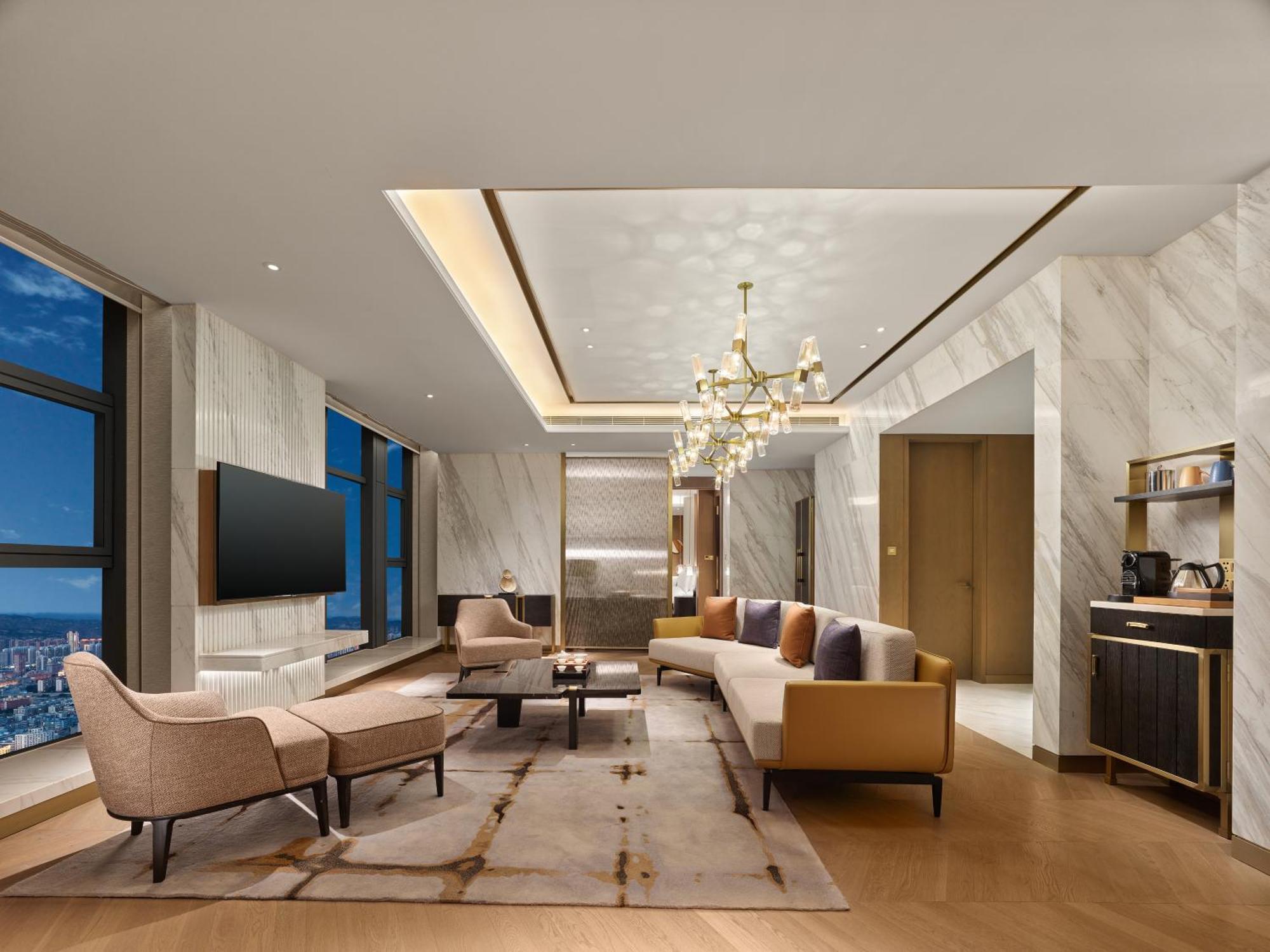 Hilton Lanzhou City Center Buitenkant foto