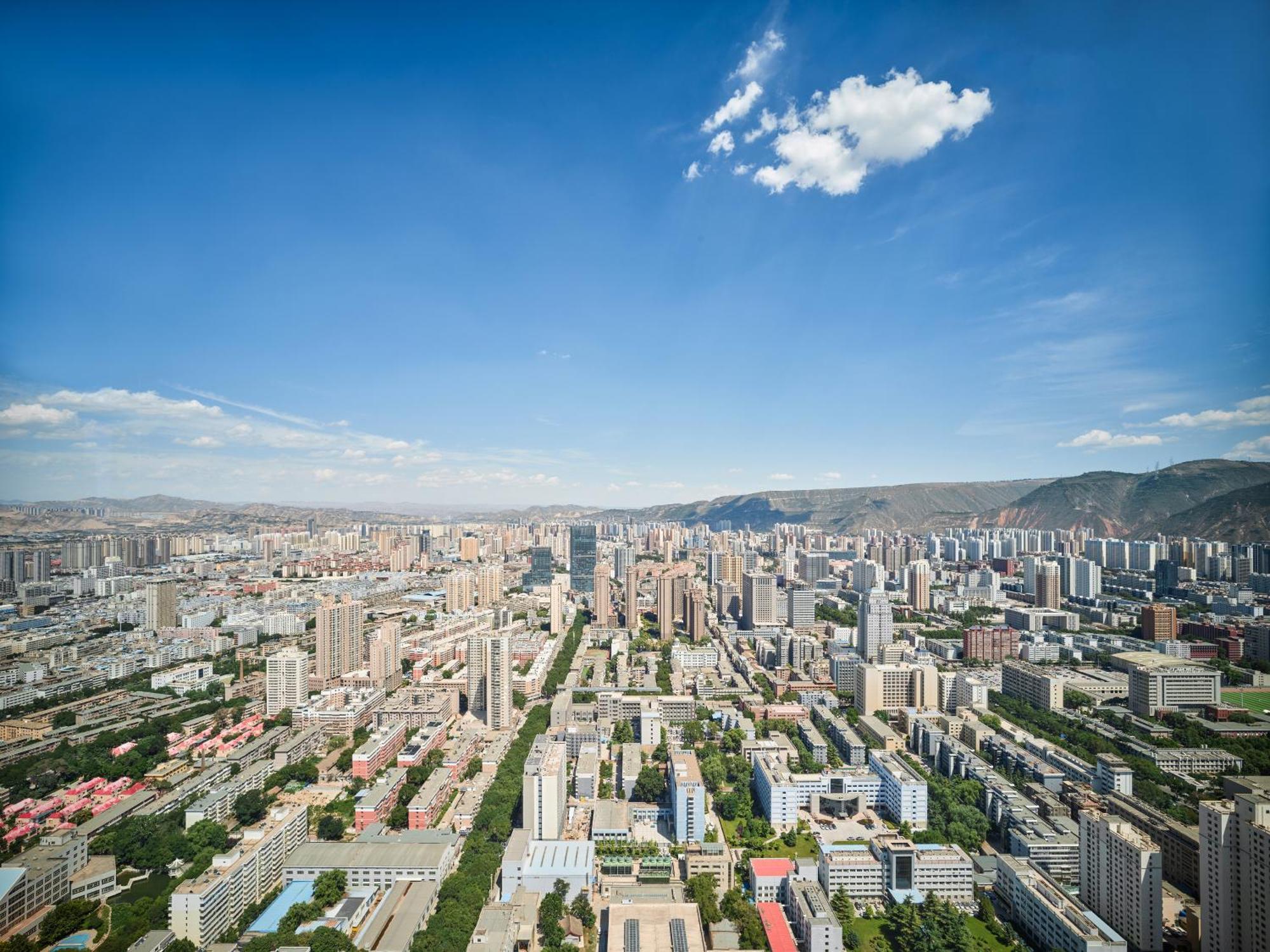 Hilton Lanzhou City Center Buitenkant foto